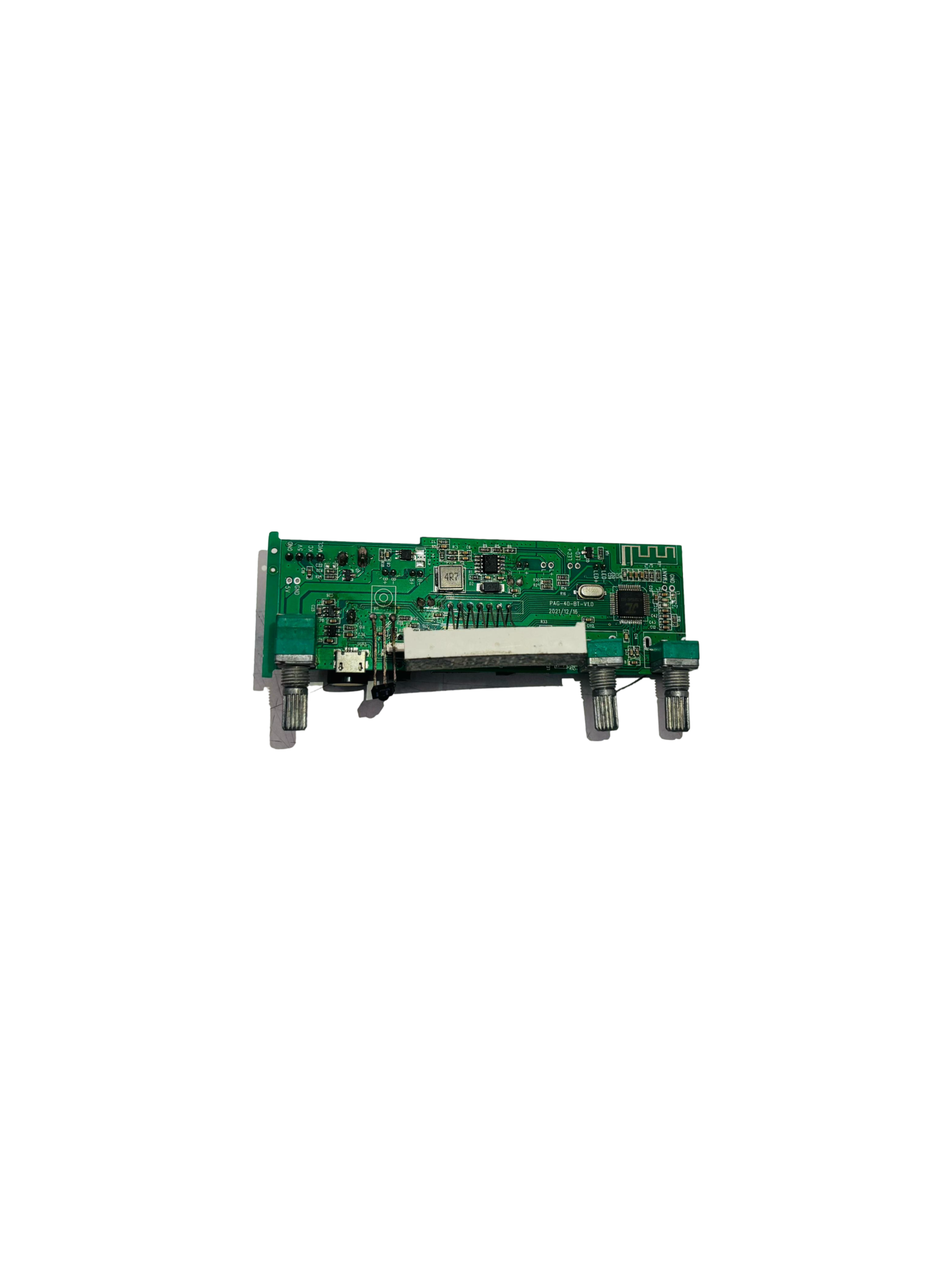 Single 8" P40 Inch Trolley Card Module Vivaan Electro MP3 Module with TF card, AUX input, Bluetooth connectivity, Hi-Fi sound quality, and volume control - Image 2