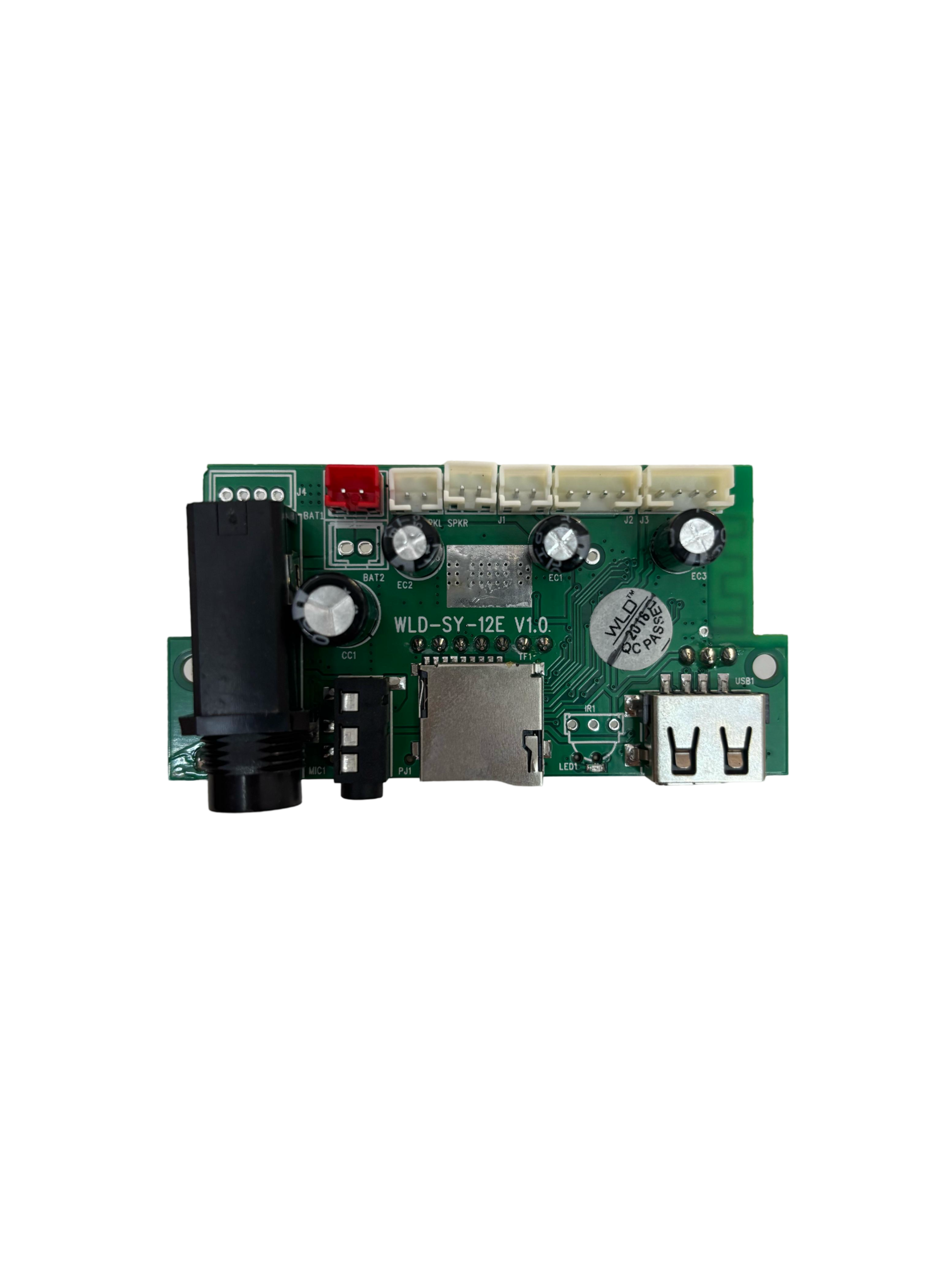 Double 4 Inch Trolley Card Module Vivaan Electro MP3 Module with TF card, AUX input, Bluetooth connectivity, Hi-Fi sound quality, and volume control - Image 2
